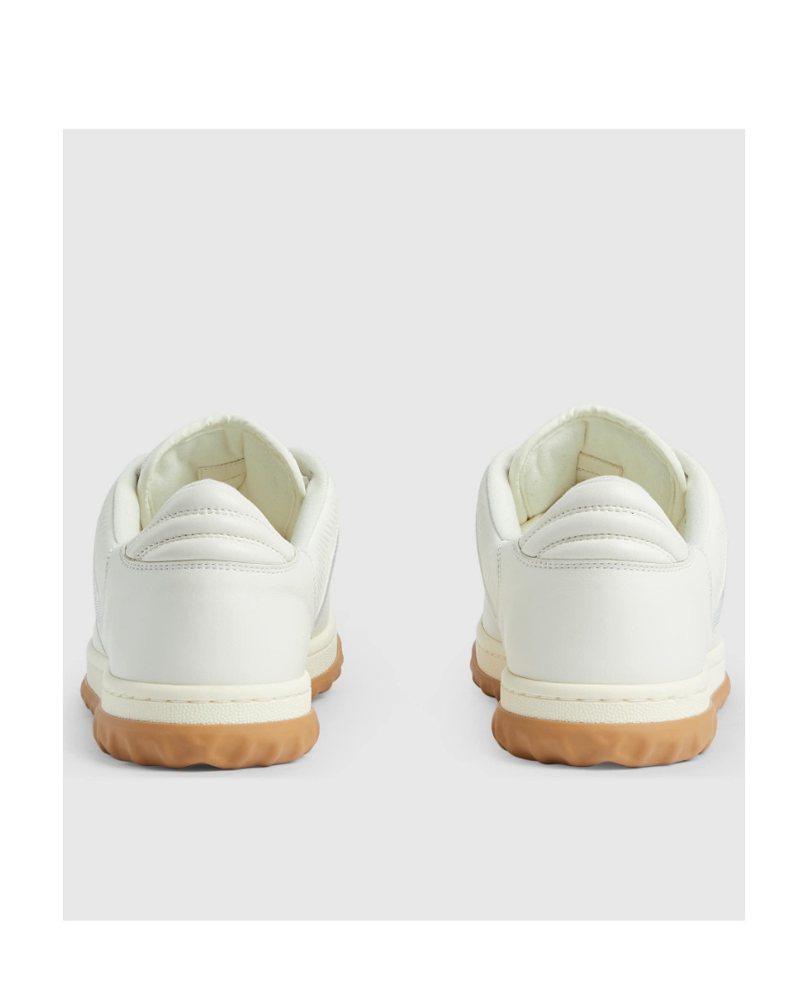 Gucci Double G Logo Low-top Sneakers In White
