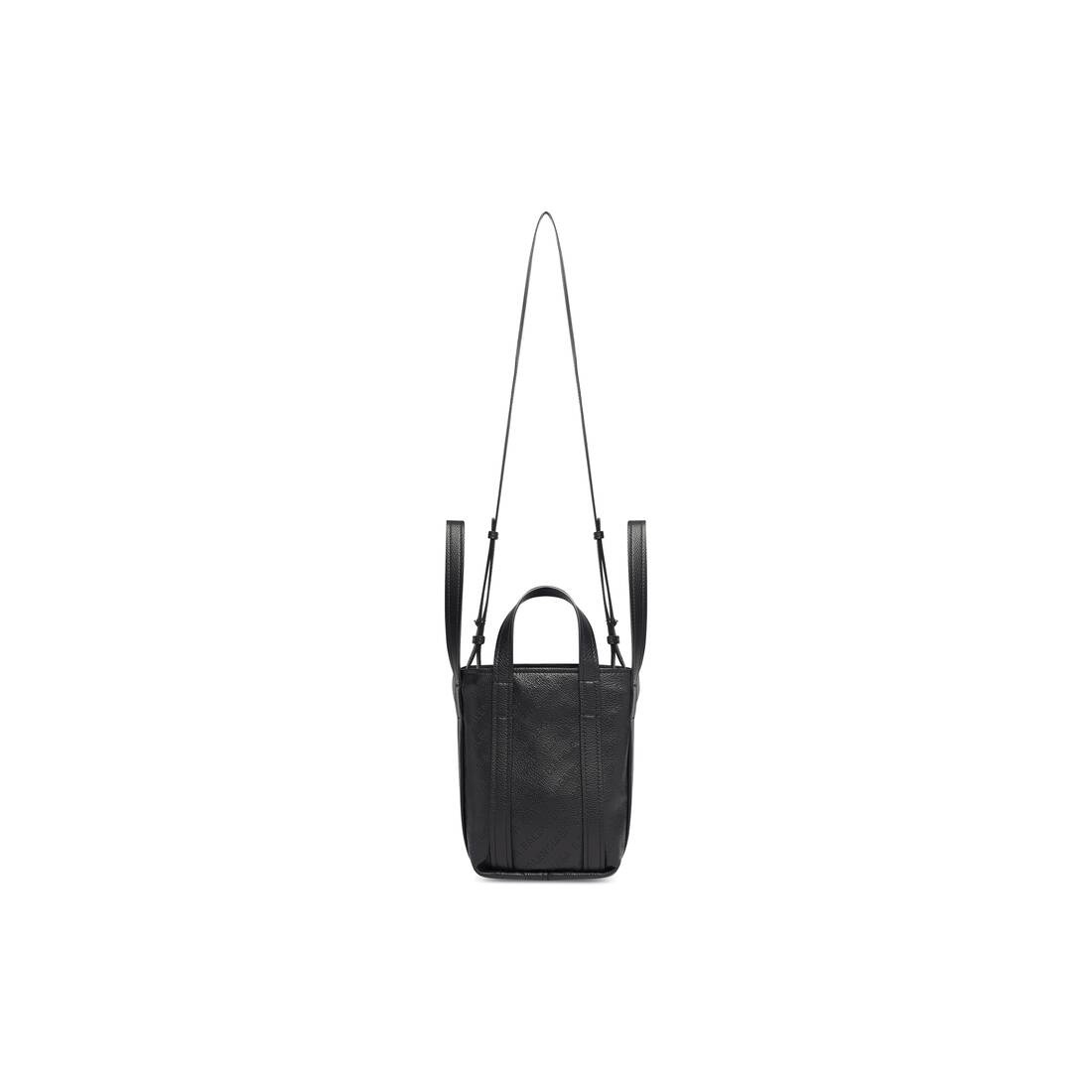 BALENCIAGA WOMEN'S EVERYDAY XS NORTH-SOUTH SHOULDER TOTE BAG IN BLACK
