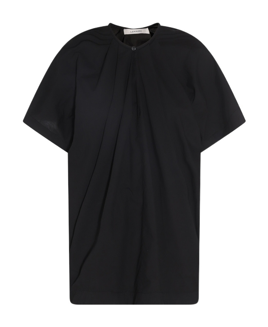 Lemaire Parachute T-shirt In Black
