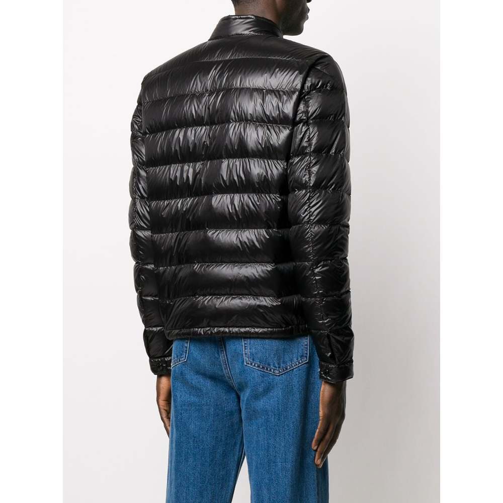 Shop Moncler Acorus Quilted Down Jacket In Black