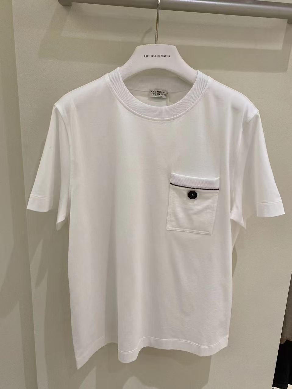 Brunello Cucinelli Short-sleeved T-shirt In Nude