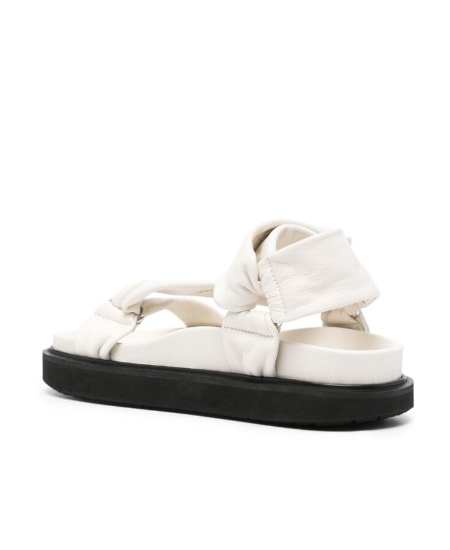 Isabel Marant Woman Sandals White Size 7 Leather In White