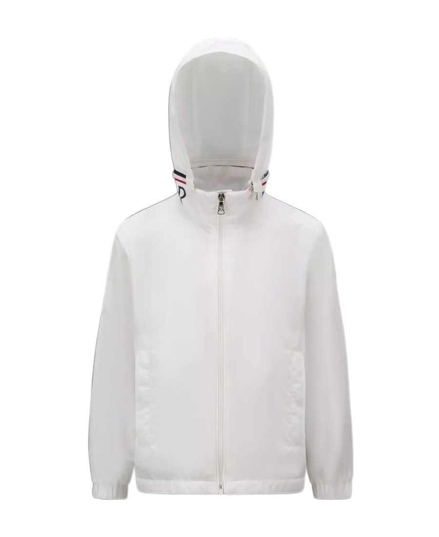 Moncler Logo-patch Detachable Hoodie In White