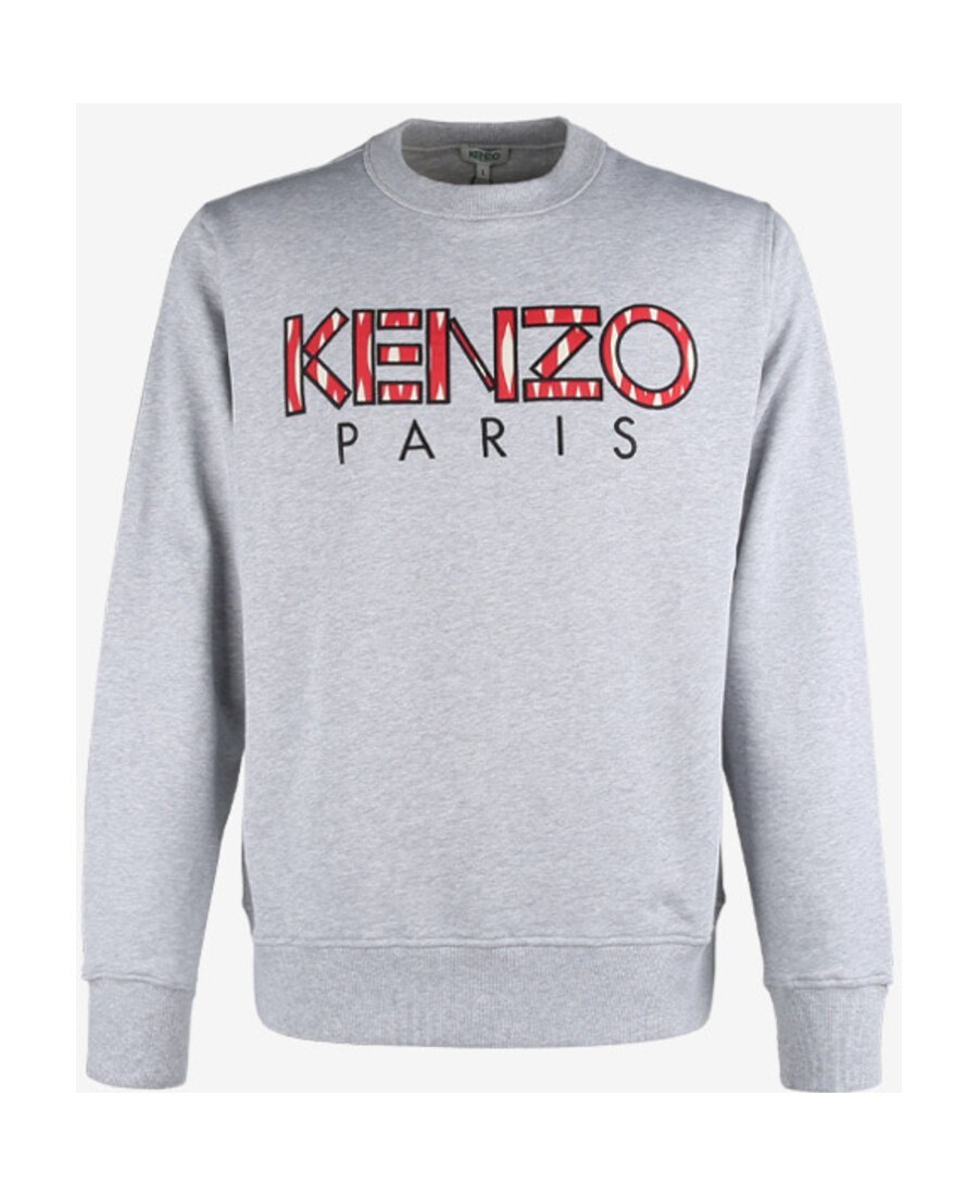 Kenzo Logo Sweater In White