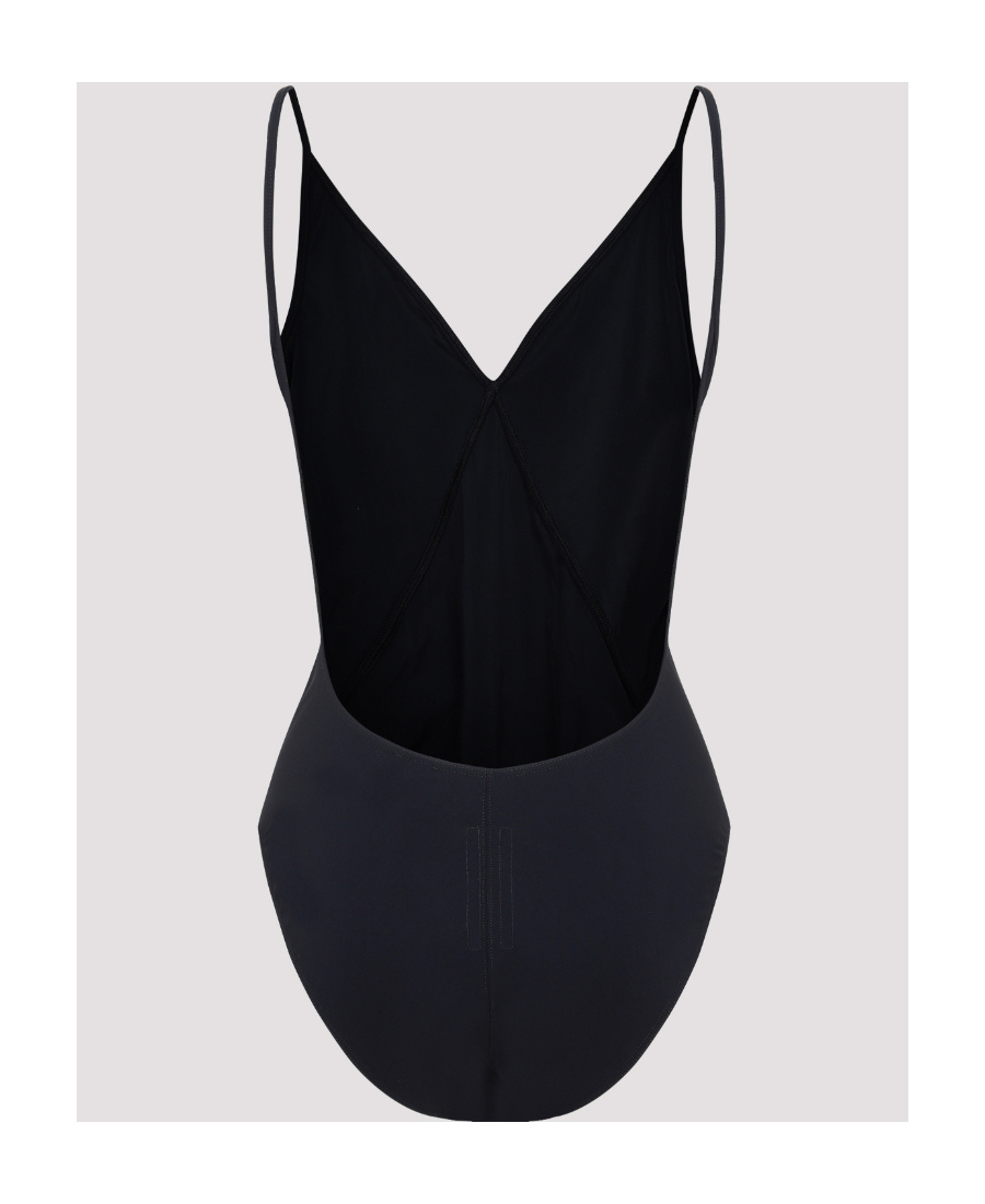 Rick Owens Backless One-piece Swimsuit In Black