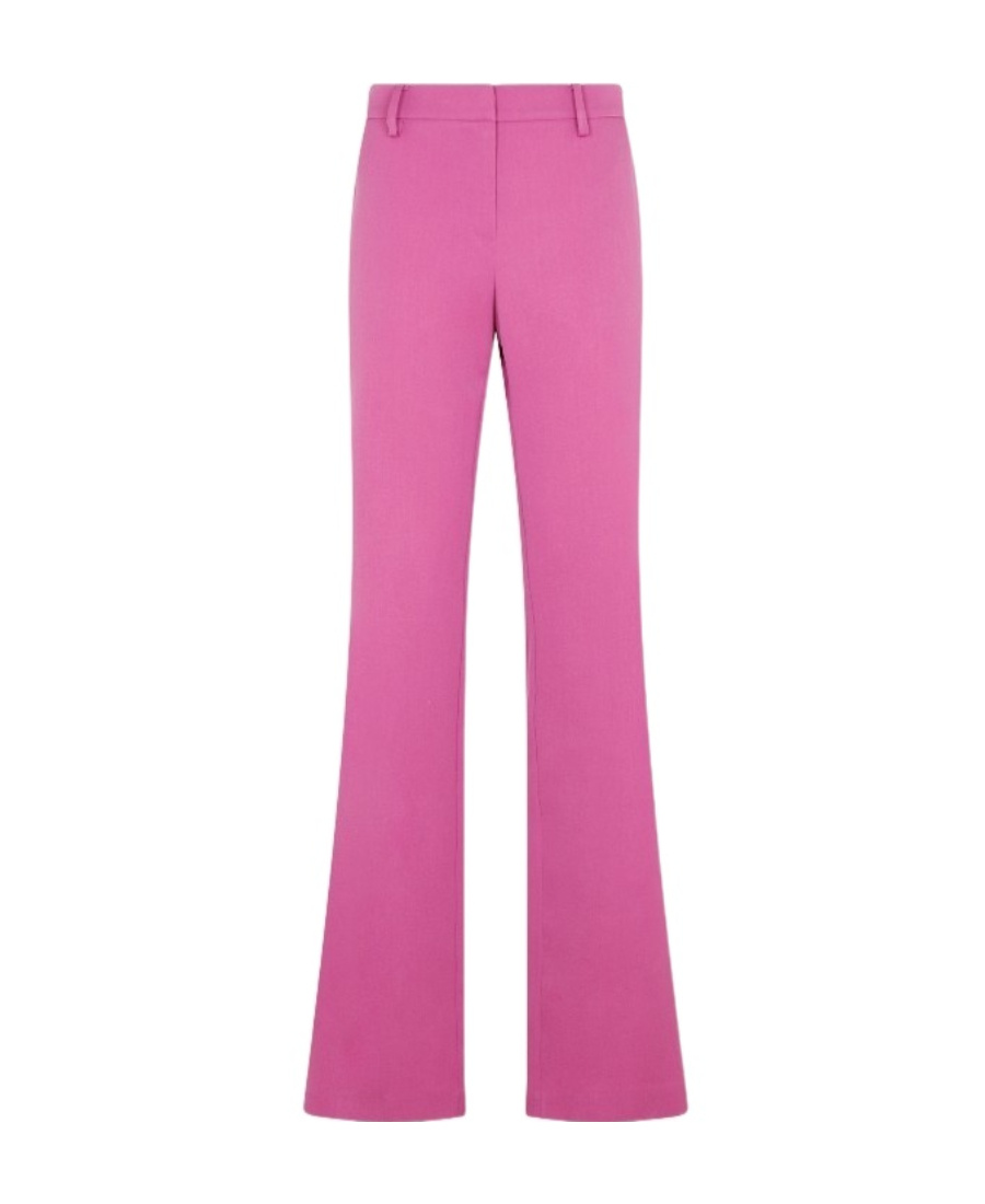 Magda Butrym Straight-leg Wool Trousers In Pink