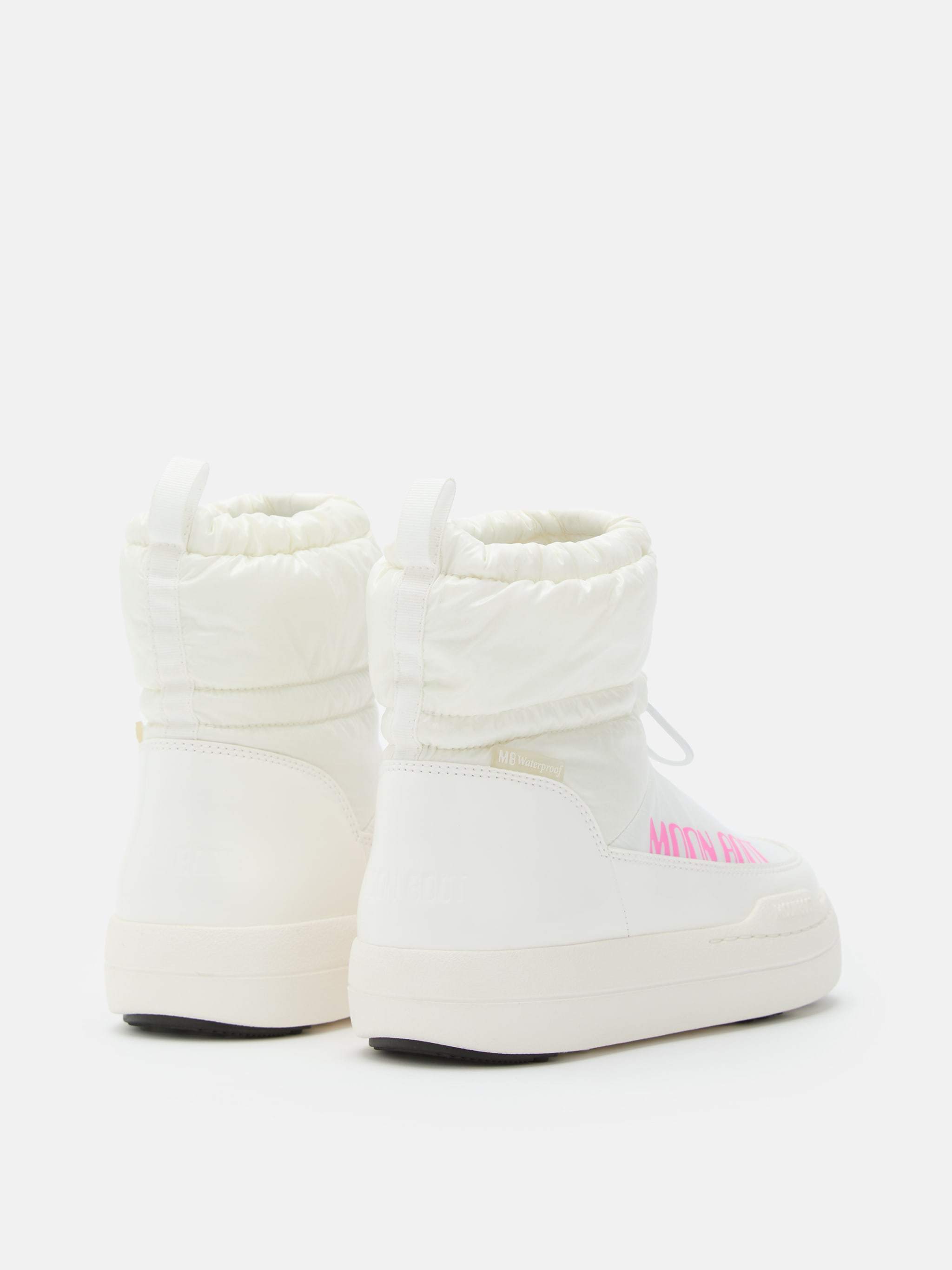 Moon Boot Padded Mid-calf Snow Boots In White