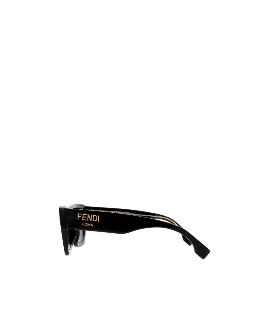 Fendi Roma Square Acetate Sunglasses In Black