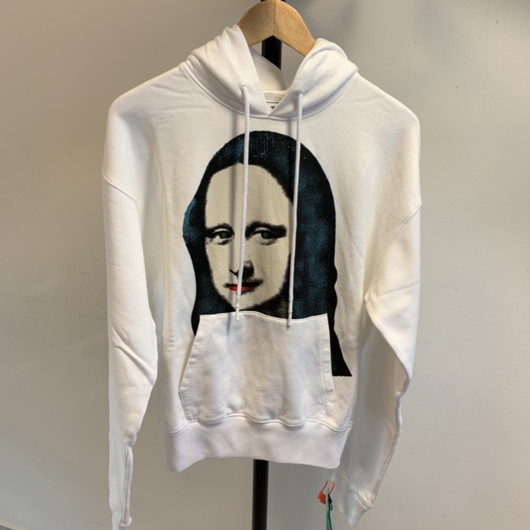 Off-white Fw20 Printing Pullover Men White
