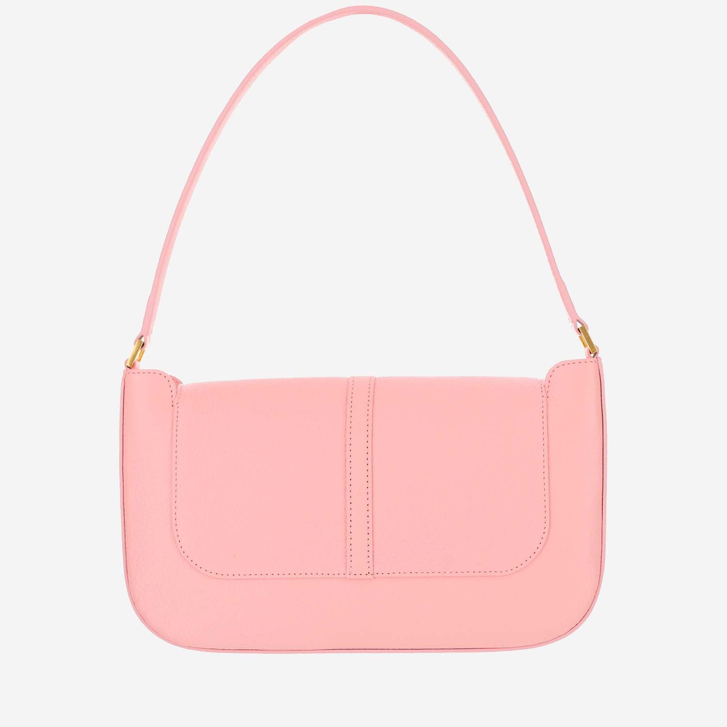 By Far Logo Handbag In Pink