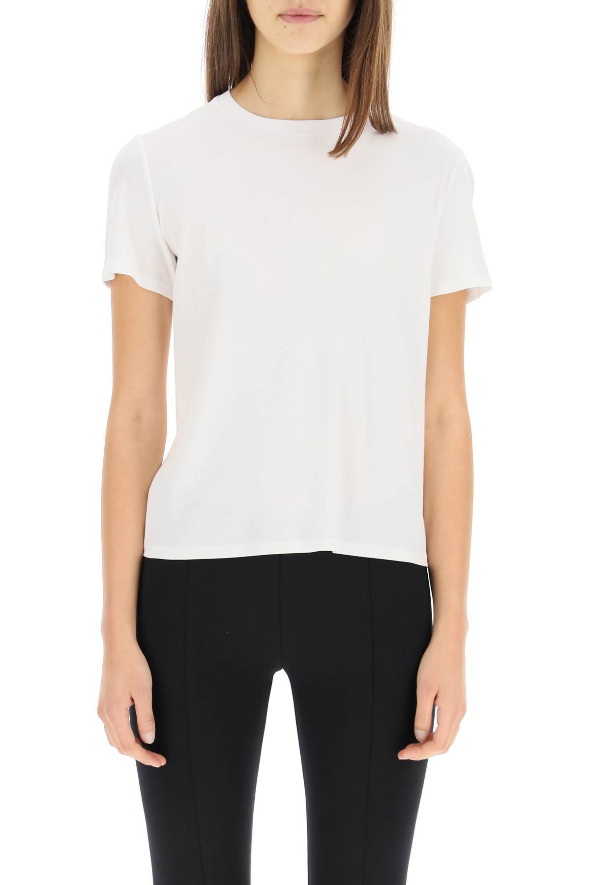 The Row Ivory Cotton Oversize T-shirt In White