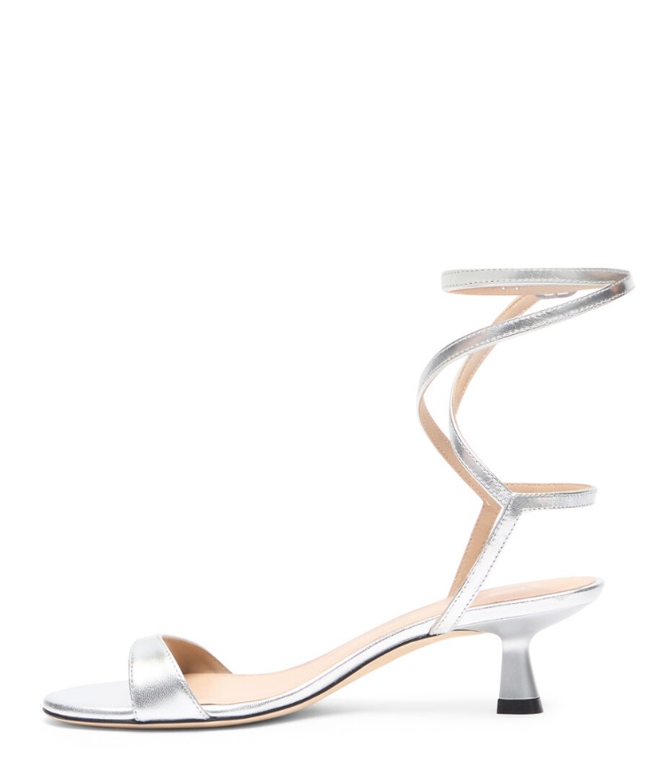 Stuart Weitzman Wrap Ankle-strap Sandals