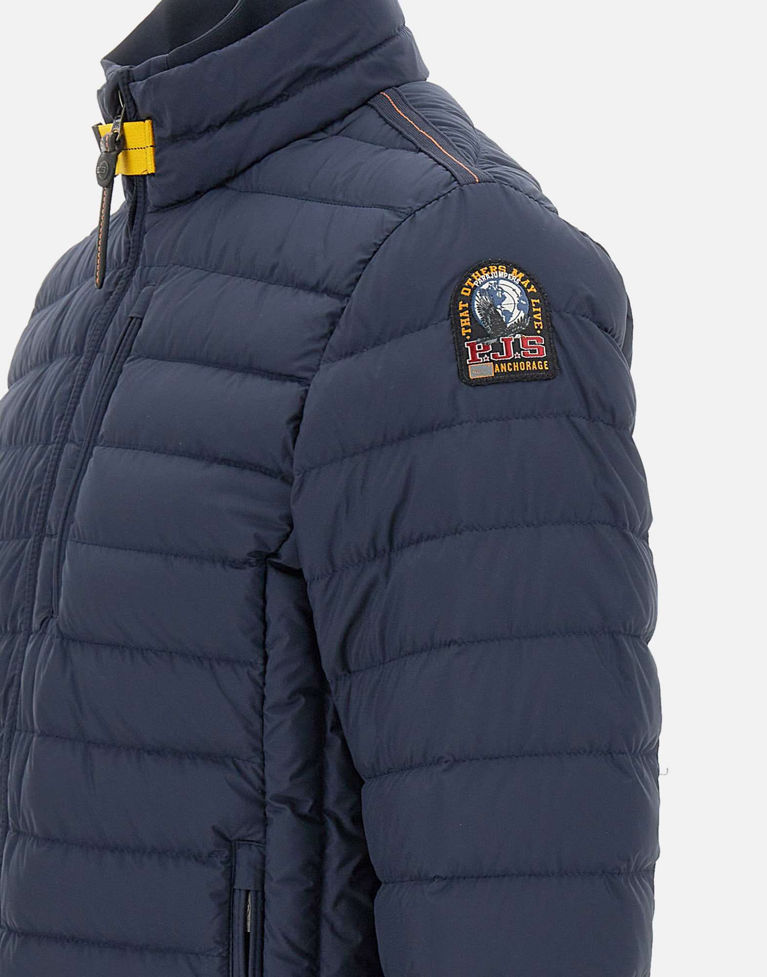 Parajumpers Long-sleeved Down Jacket In Black