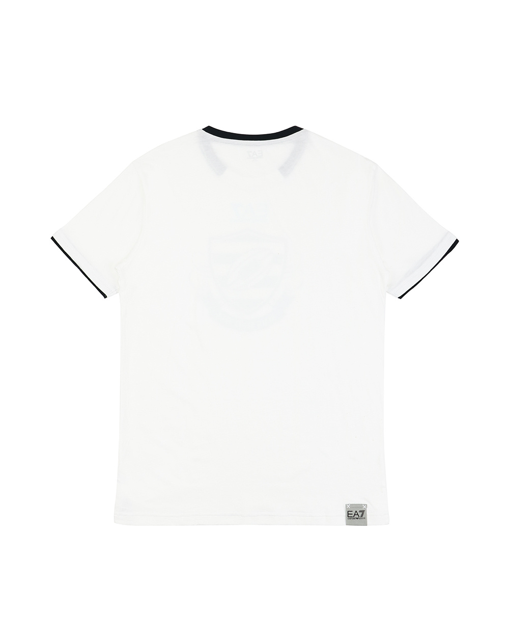 EA7 LOGO ROUND-NECKED T-SHIRT