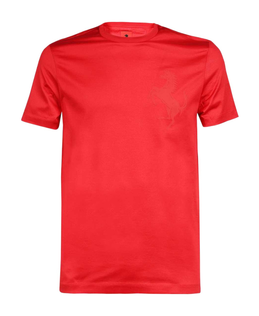 Ferrari Logo T-shirt In Red