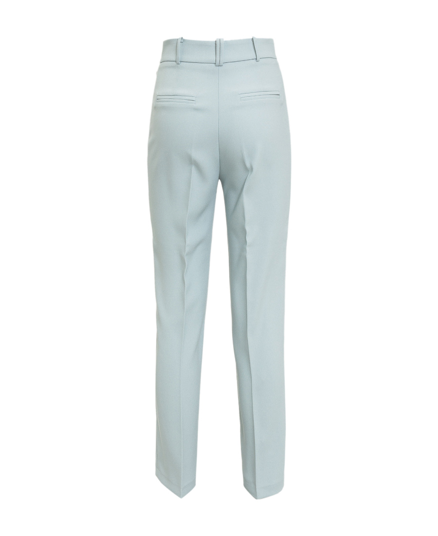 Hebe Studio The Smoking High Waist Cady Pants In Green