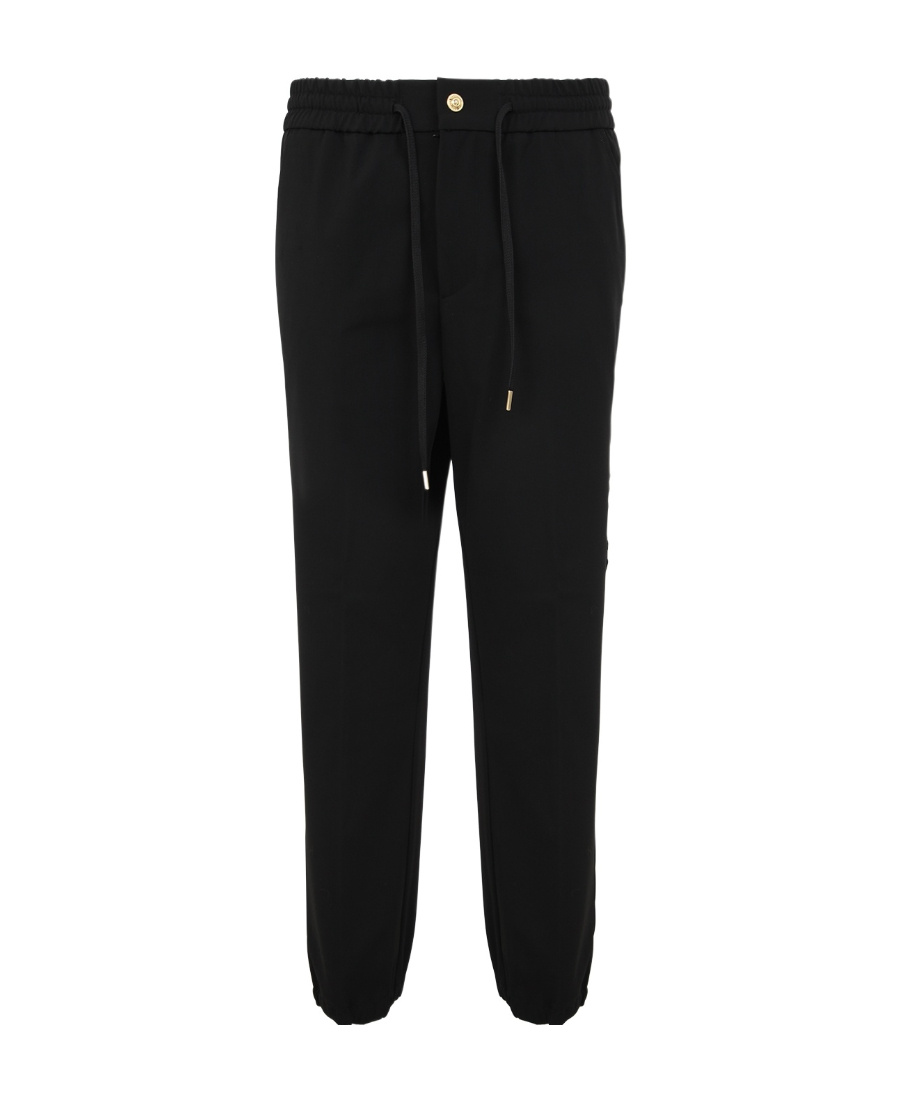 Versace Jeans Drawstring Track Pants In Black
