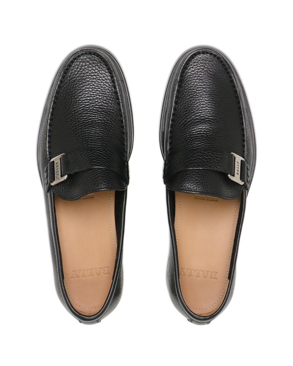 BALLY METAL BUCKLE BUSINESS CASUAL SHOES