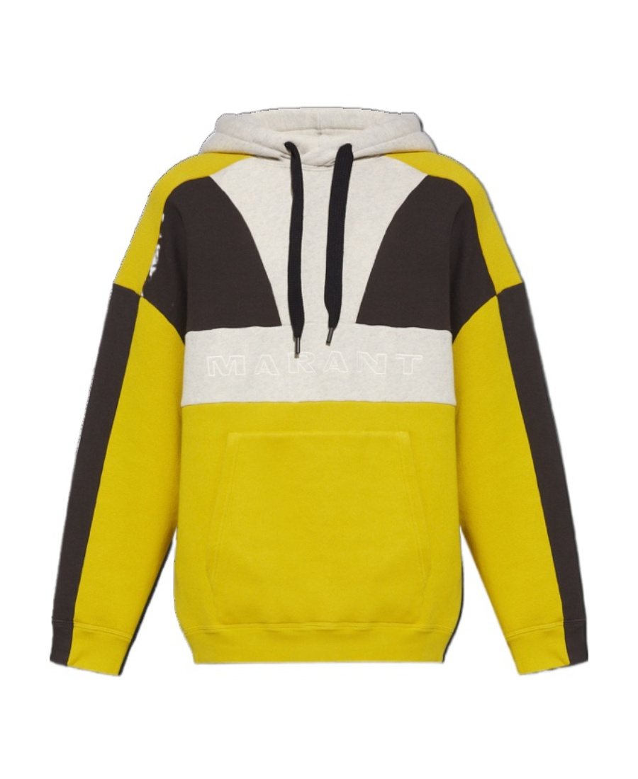 Isabel Marant Long-sleeved Sweater In Yellow