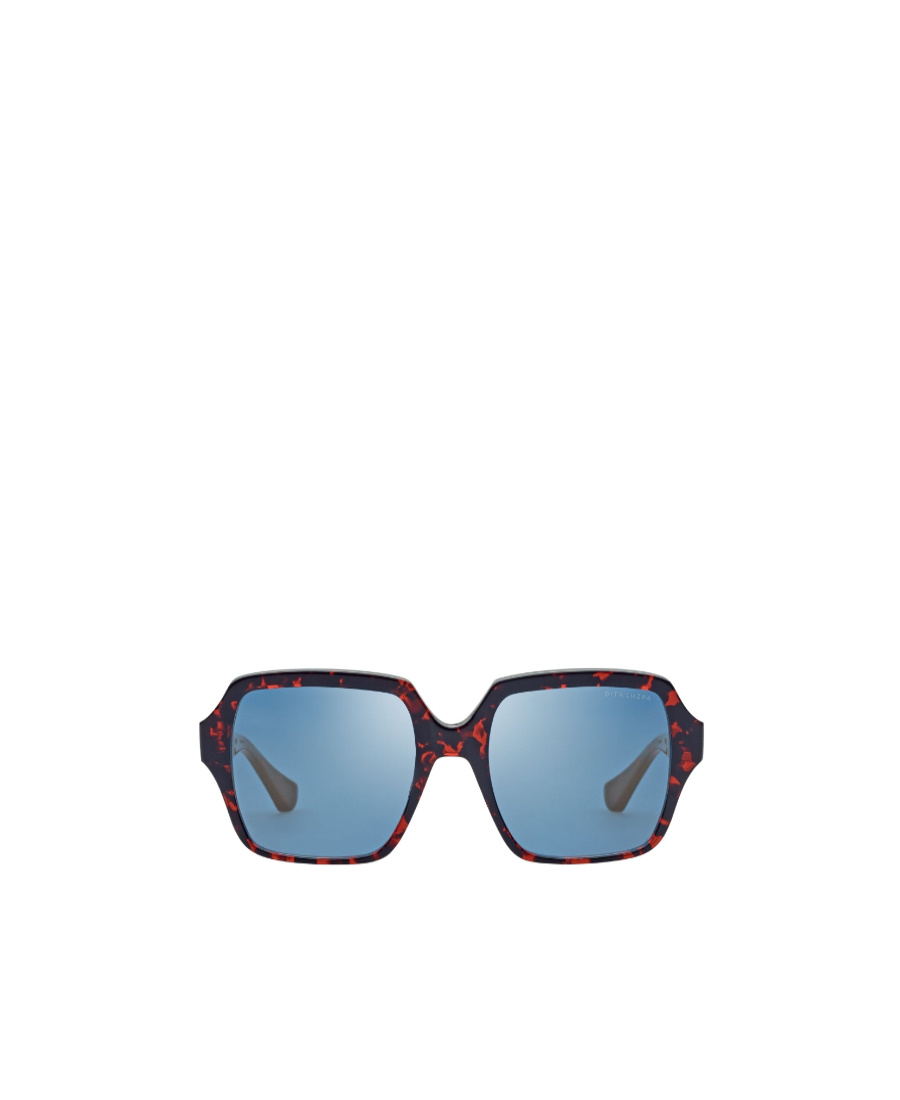 Dita Eyewear Luzpa Hexagon Frame Sunglasses In Blue