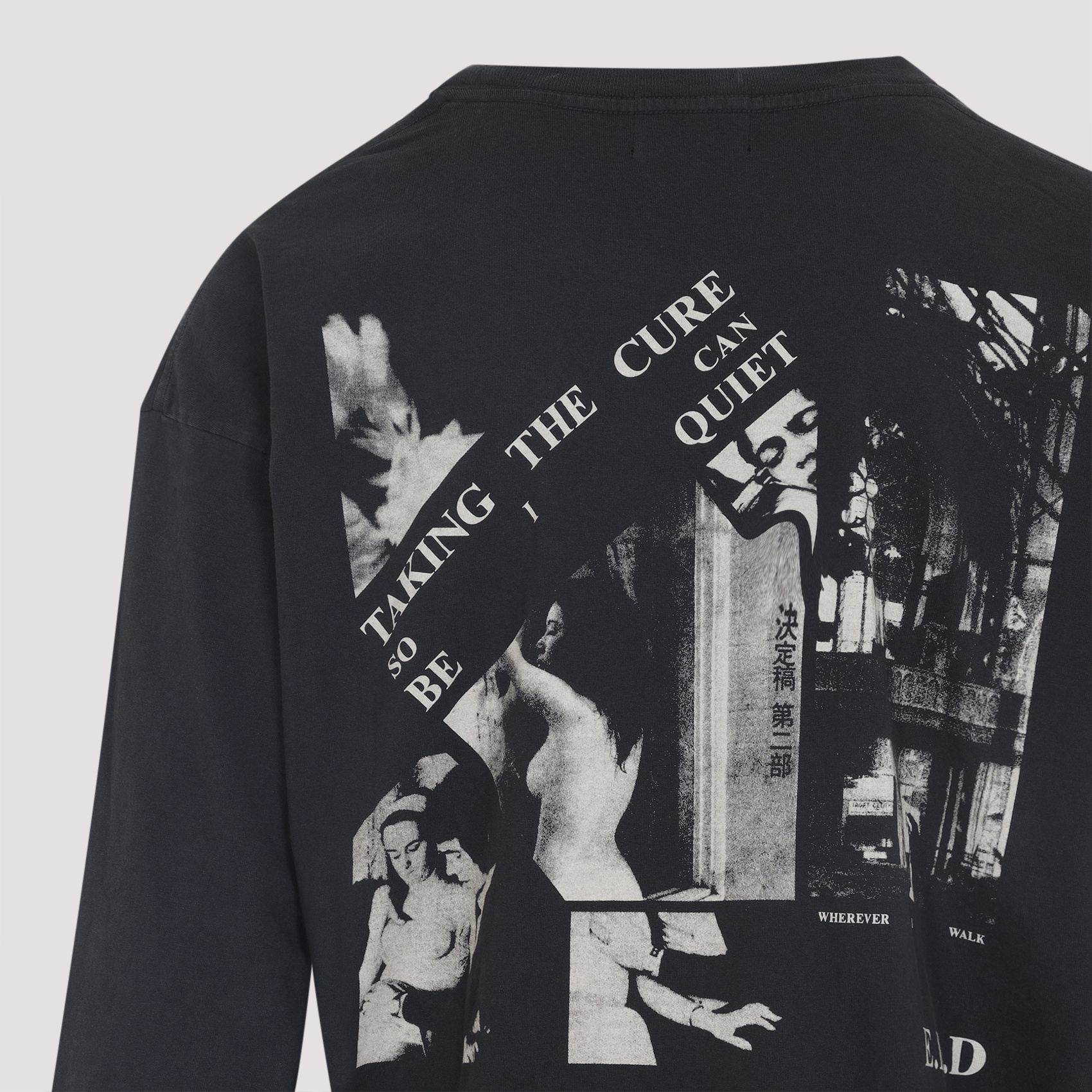 Enfants Riches Deprimes Taking The Cure Printed Cotton-jersey T-shirt In Black