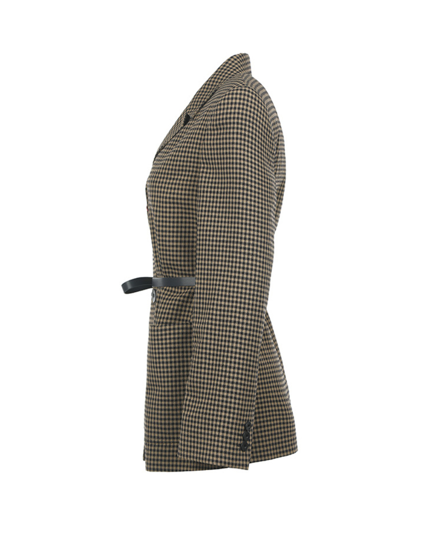 Max Mara Single-breasted Suit Jacket In Black