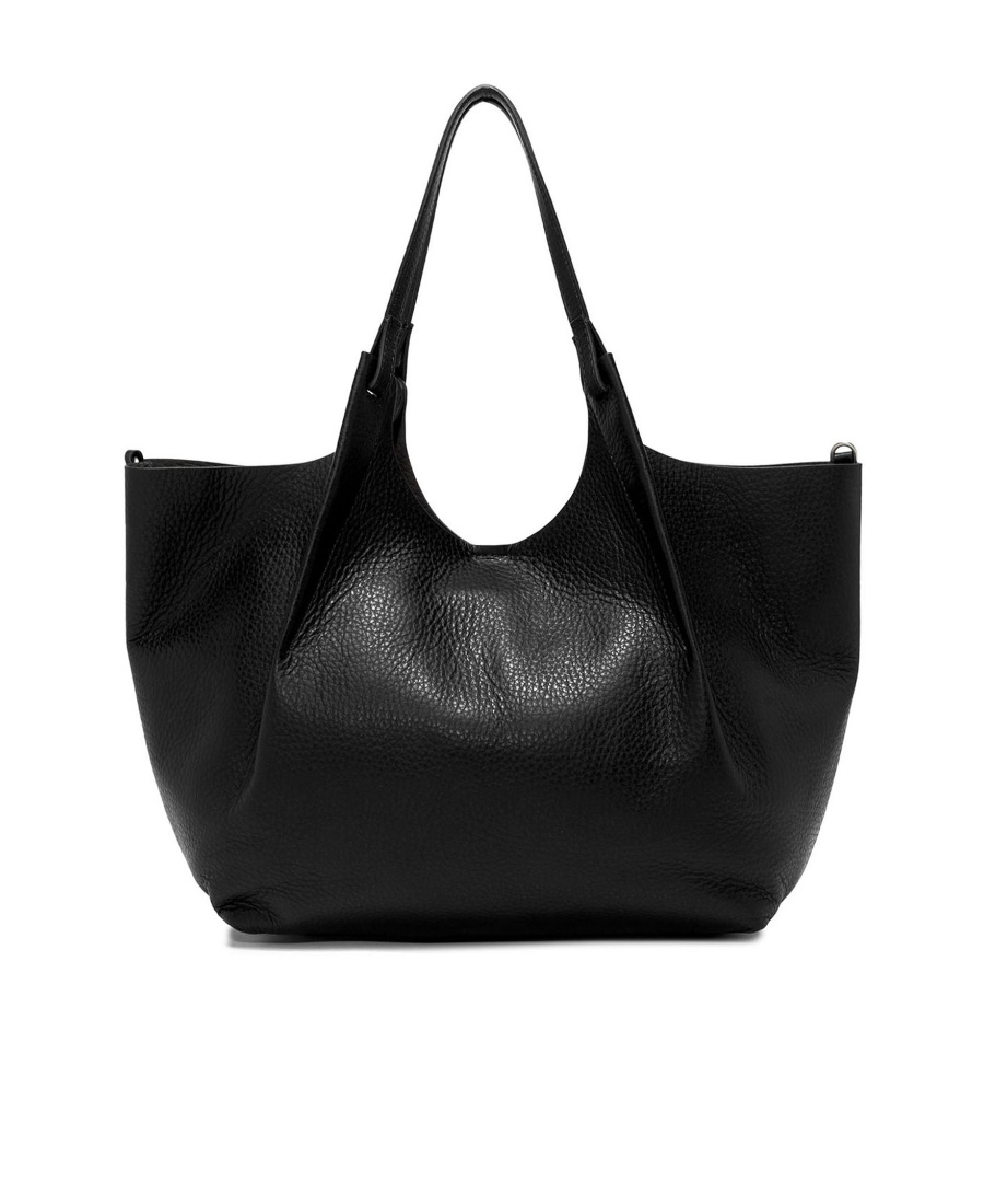 Gianni Chiarini Top Double Handle Shoulder Bag In Black