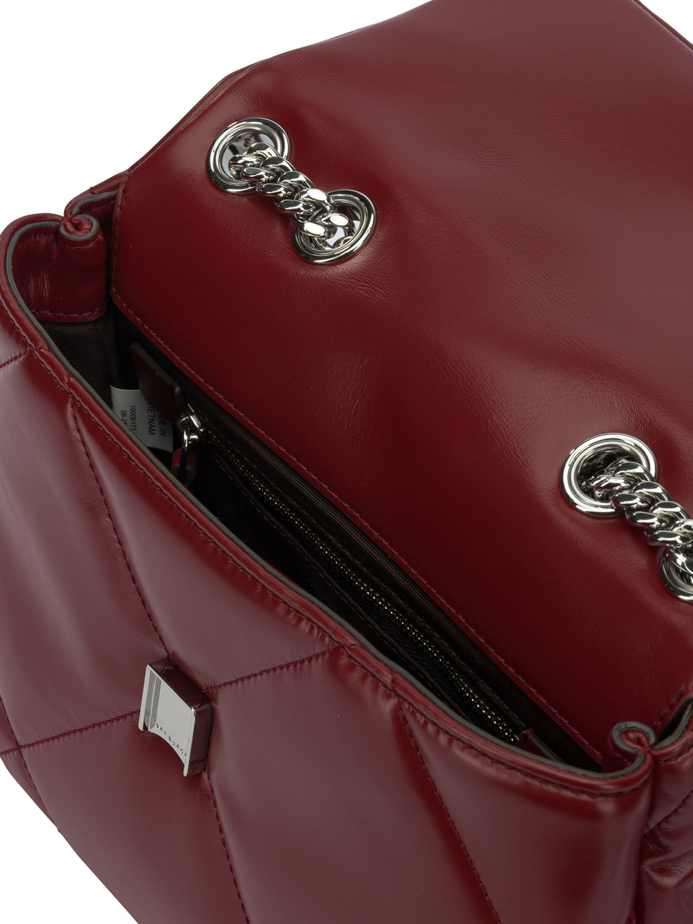 Tory Burch Small Kira Diamond Quilt Convertible Shoulder Bag In Brown