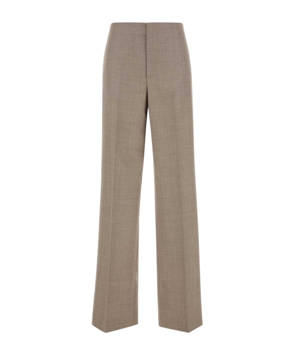 Moschino Pantalone In Lana Cappuccino Donna