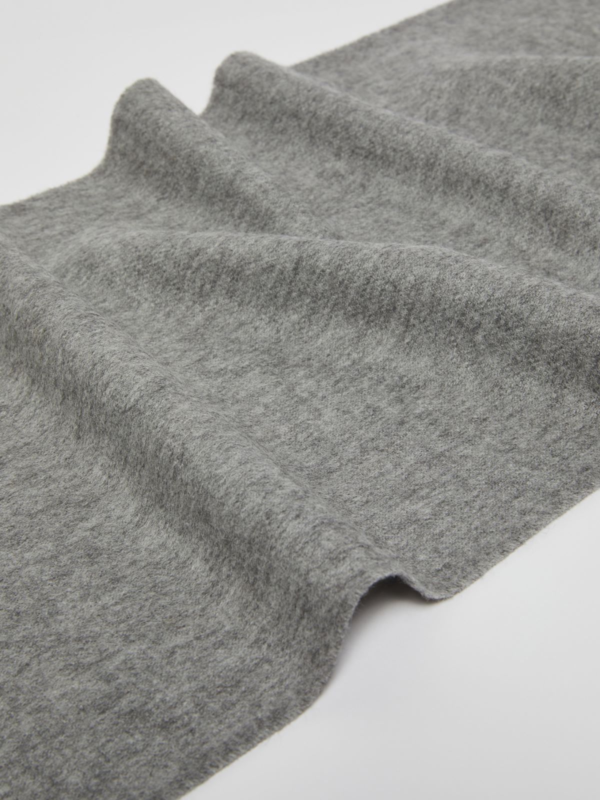 Weekend Max Mara Alpaca Wool Scarf In Gray