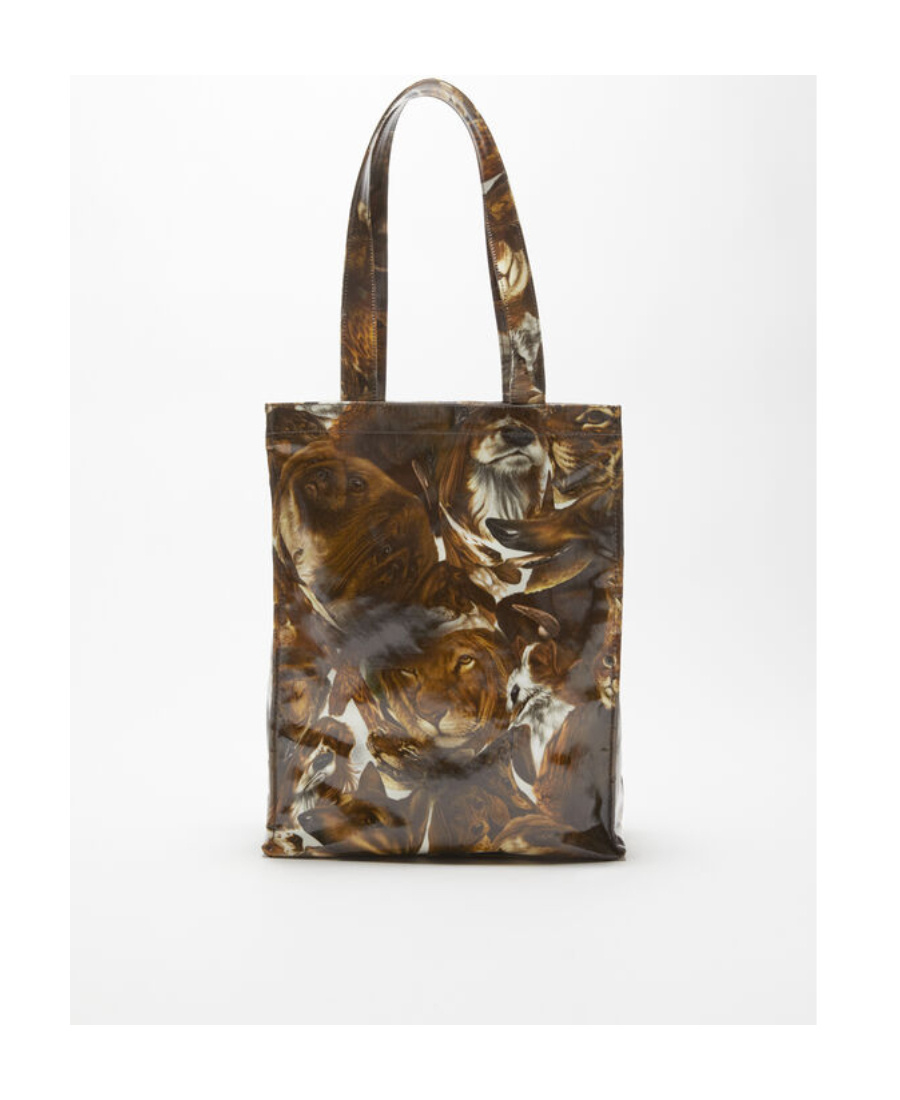 Acne Studios X Per B Sundberg Animal-print Tote Bag