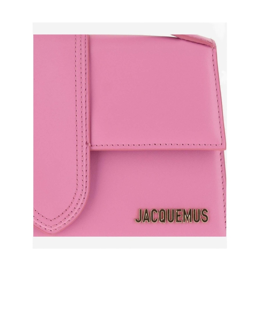 Jacquemus Le Grand Bambino Leather Bag In Pink
