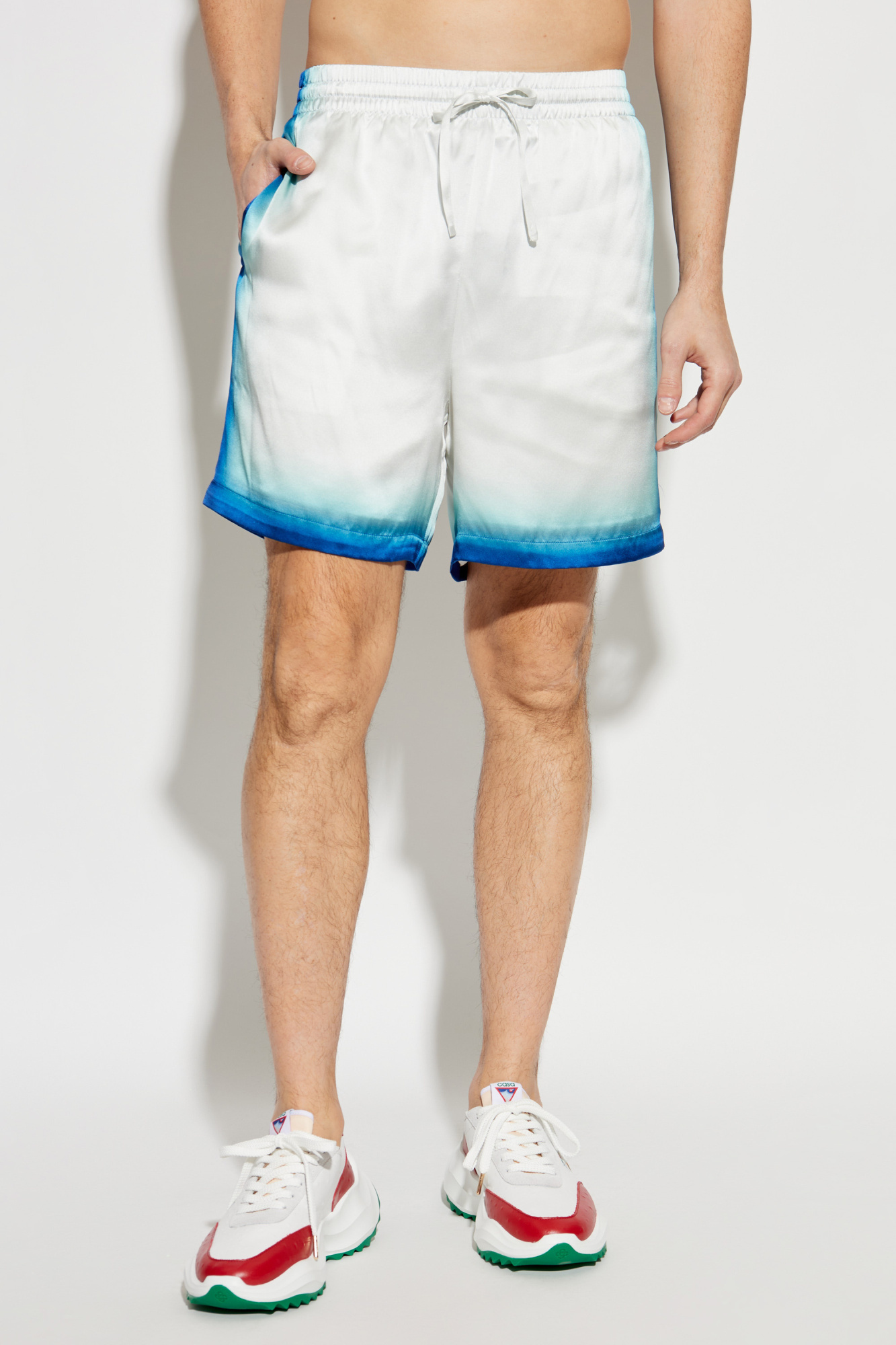 Casablanca Men's Drawstringshorts In White
