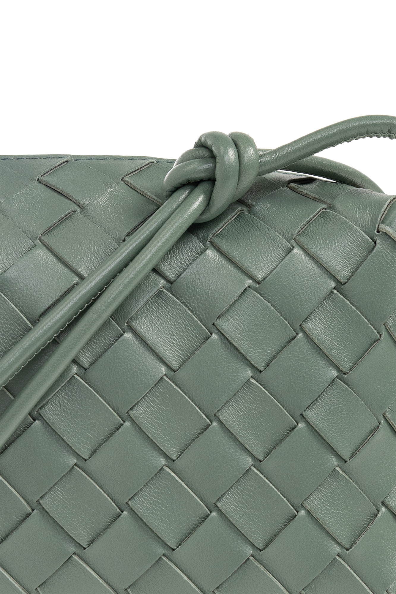 Bottega Veneta Mini Loop Camera Bag In Green