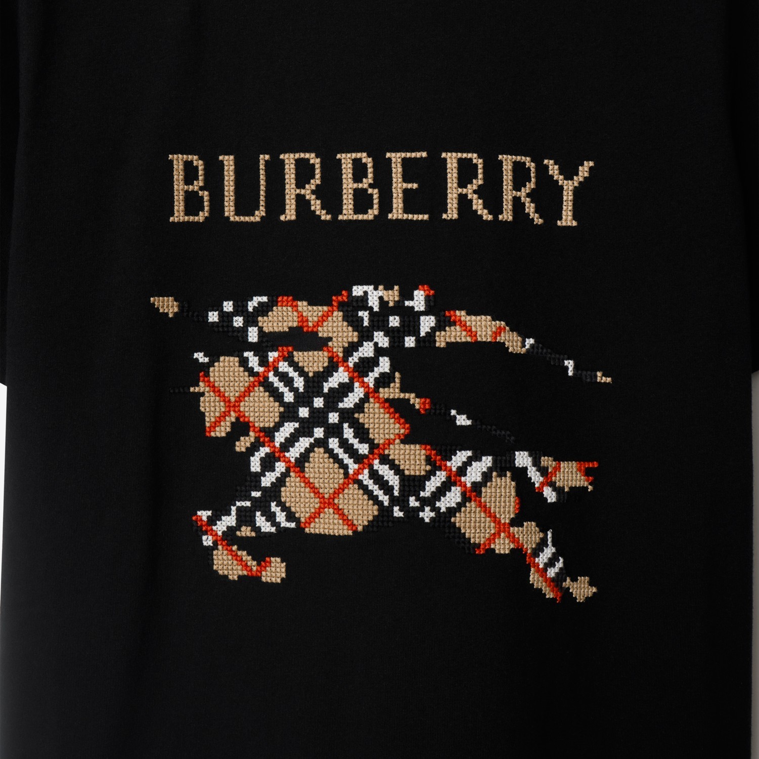Burberry Cross Stitch Ekd T-shirt
