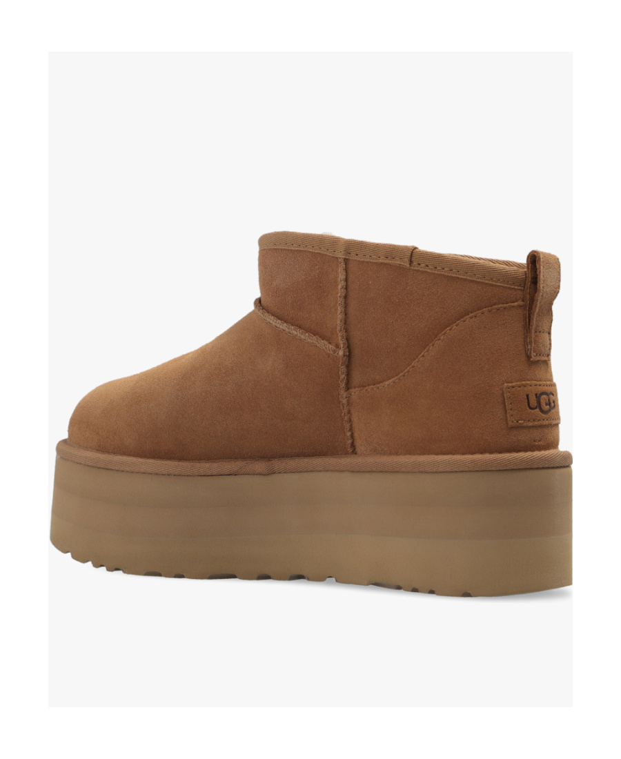 Shop Ugg Chunky-sole Ankle Boot In Brown