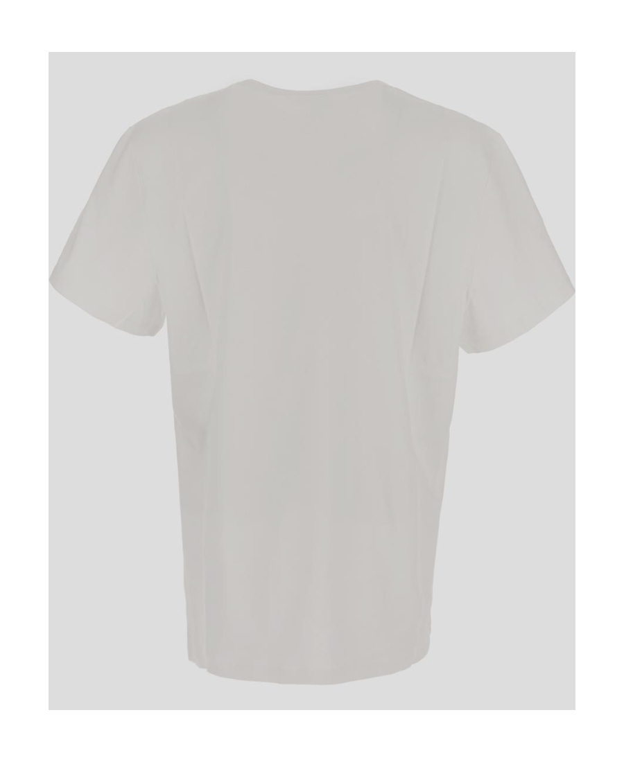 Alexander Mcqueen Men's Skull Print T Shirt In Gray