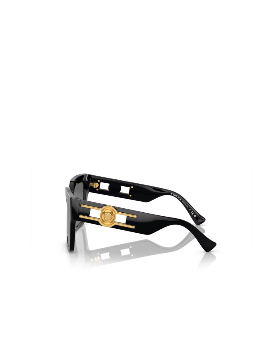 Versace Medusa Acetate Butterfly Sunglasses In Gray