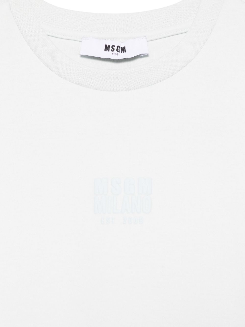 Shop Msgm Logo-print Tank Top In White