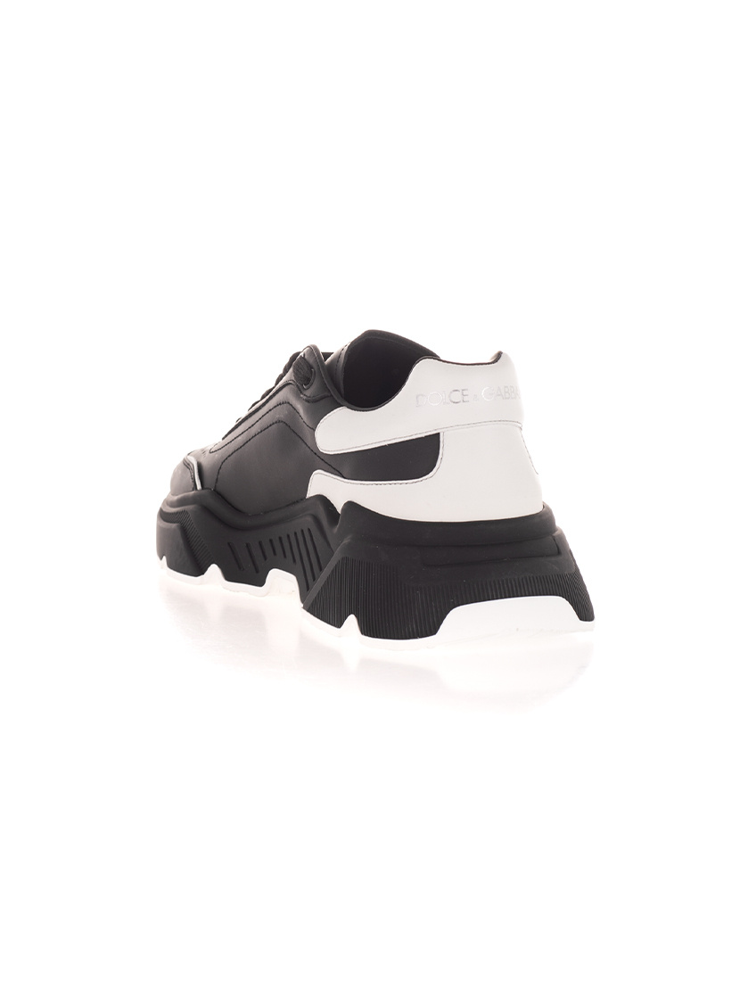 Dolce & Gabbana Dolce And Gabbana Black And White Daymaster Sneakers In Black