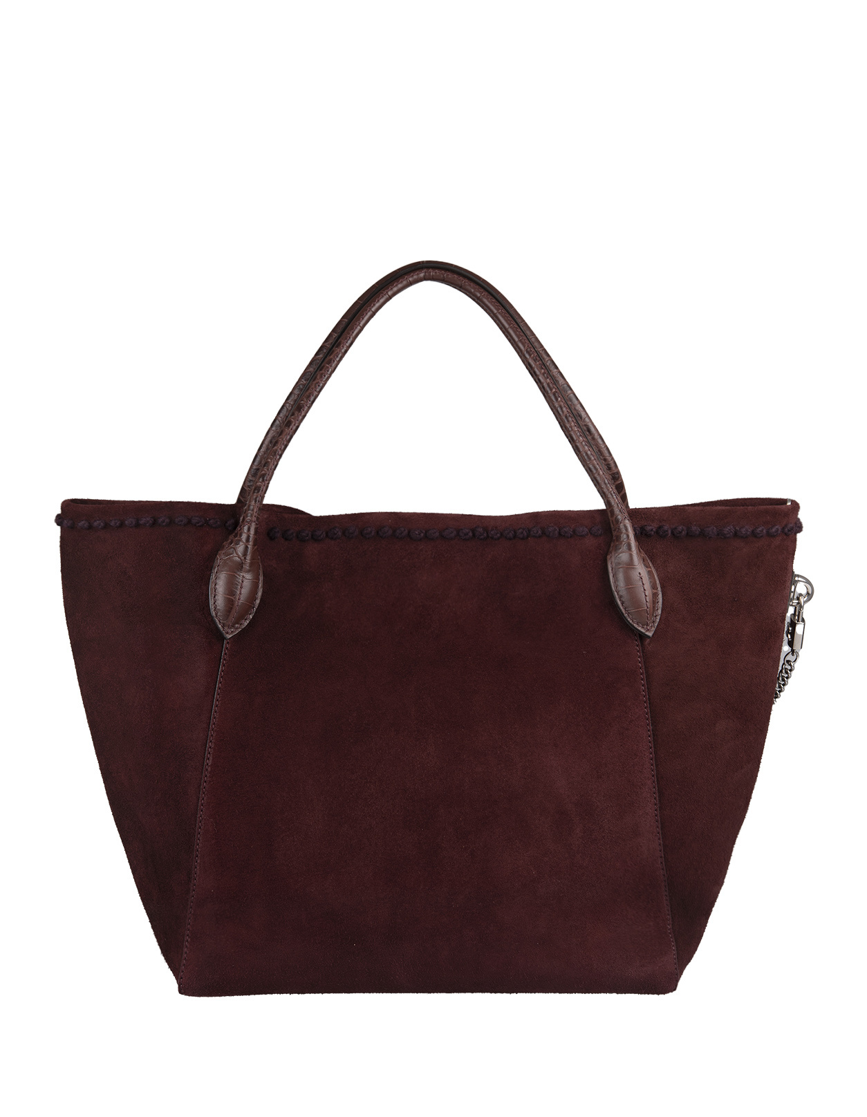 Ermanno Scervino Double Handle Tote Bag In Brown