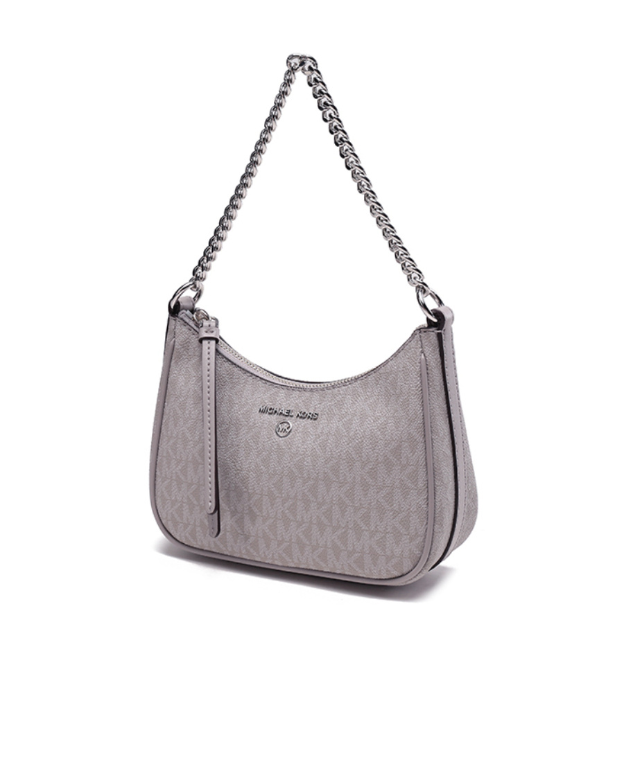 Michael Kors Jet Set Charm Shoulder Bag In Gray