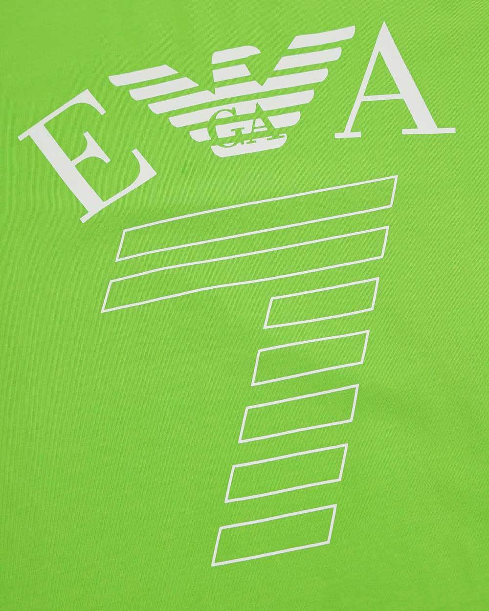 EA7 ROUND-NECKED LOGO T-SHIRT
