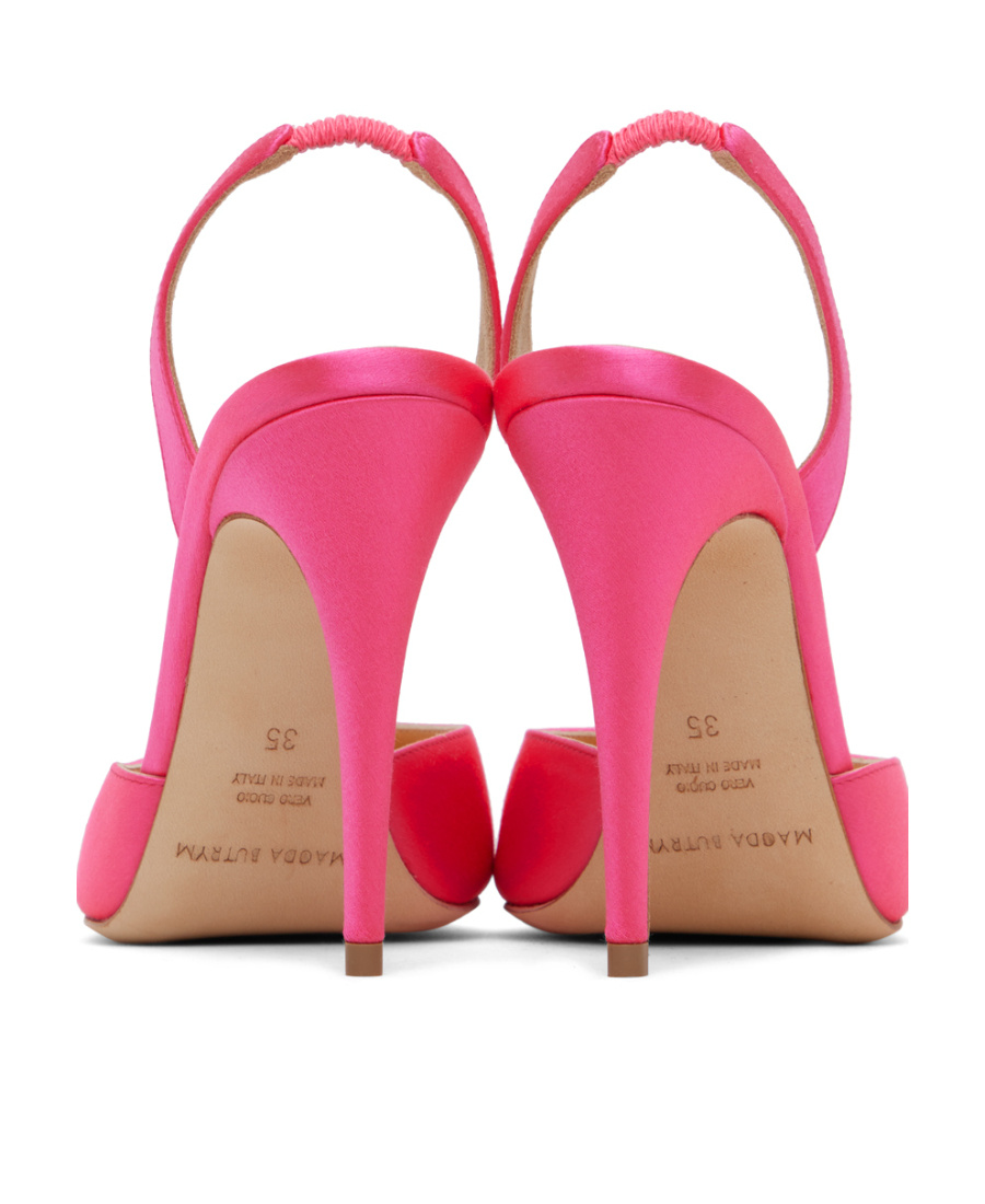 Magda Butrym Cusp High-heeled Shoes In Red