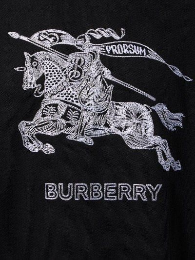 BURBERRY DARBY LOGO ROUND NECK SWEATER