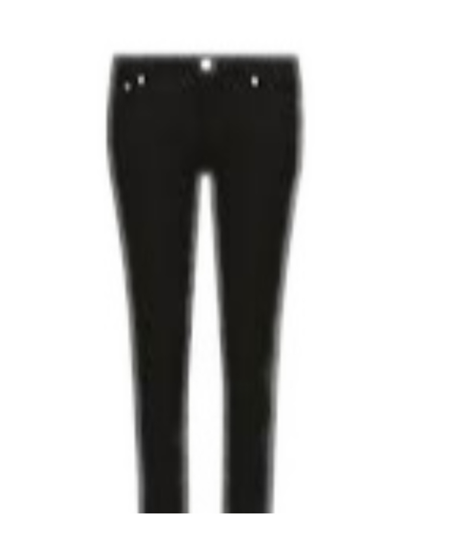 Givenchy Star Motif Skinny Jeans In Black