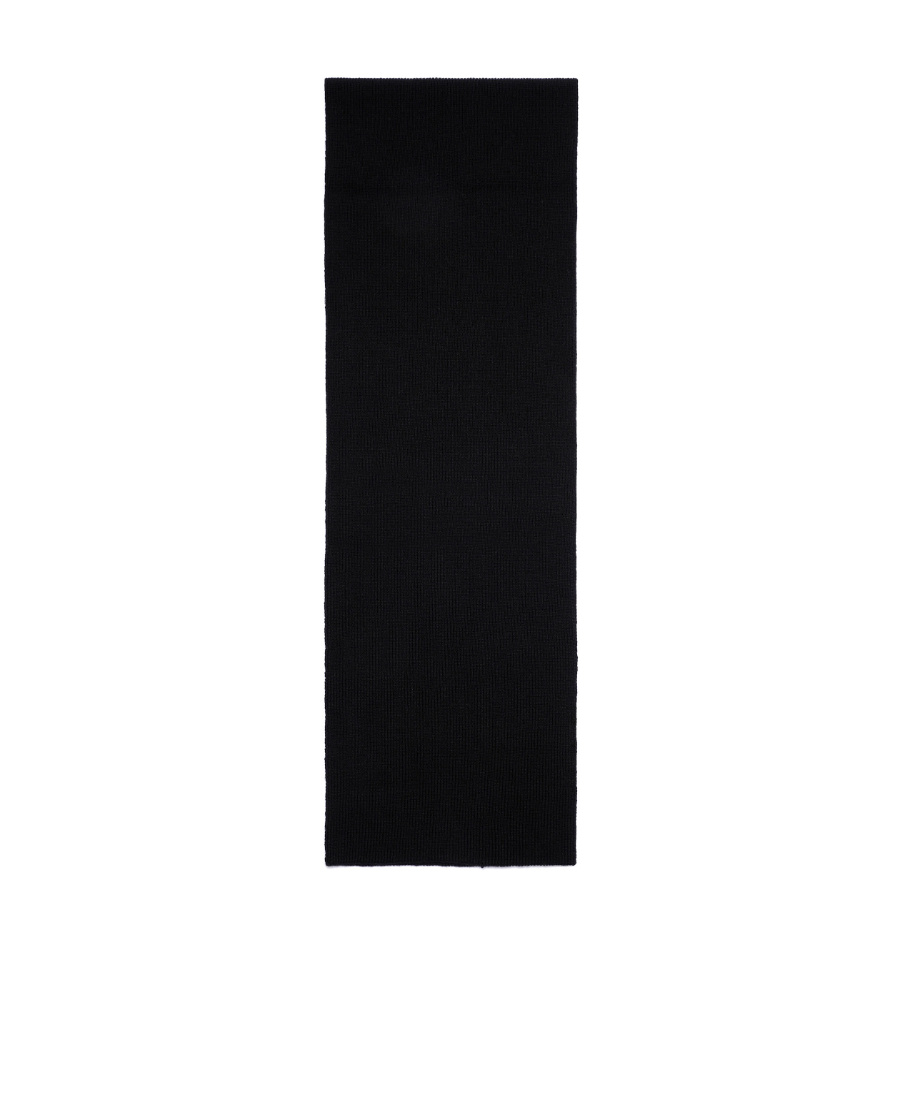 Diesel K-coder Embroidered-logo Scarf In Black