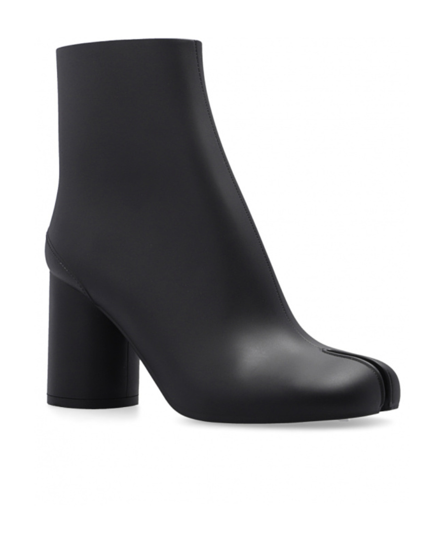 Maison Margiela Tabi Rubber Boots In Black