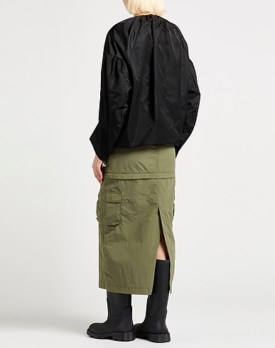 Marni Simple Coat In Black