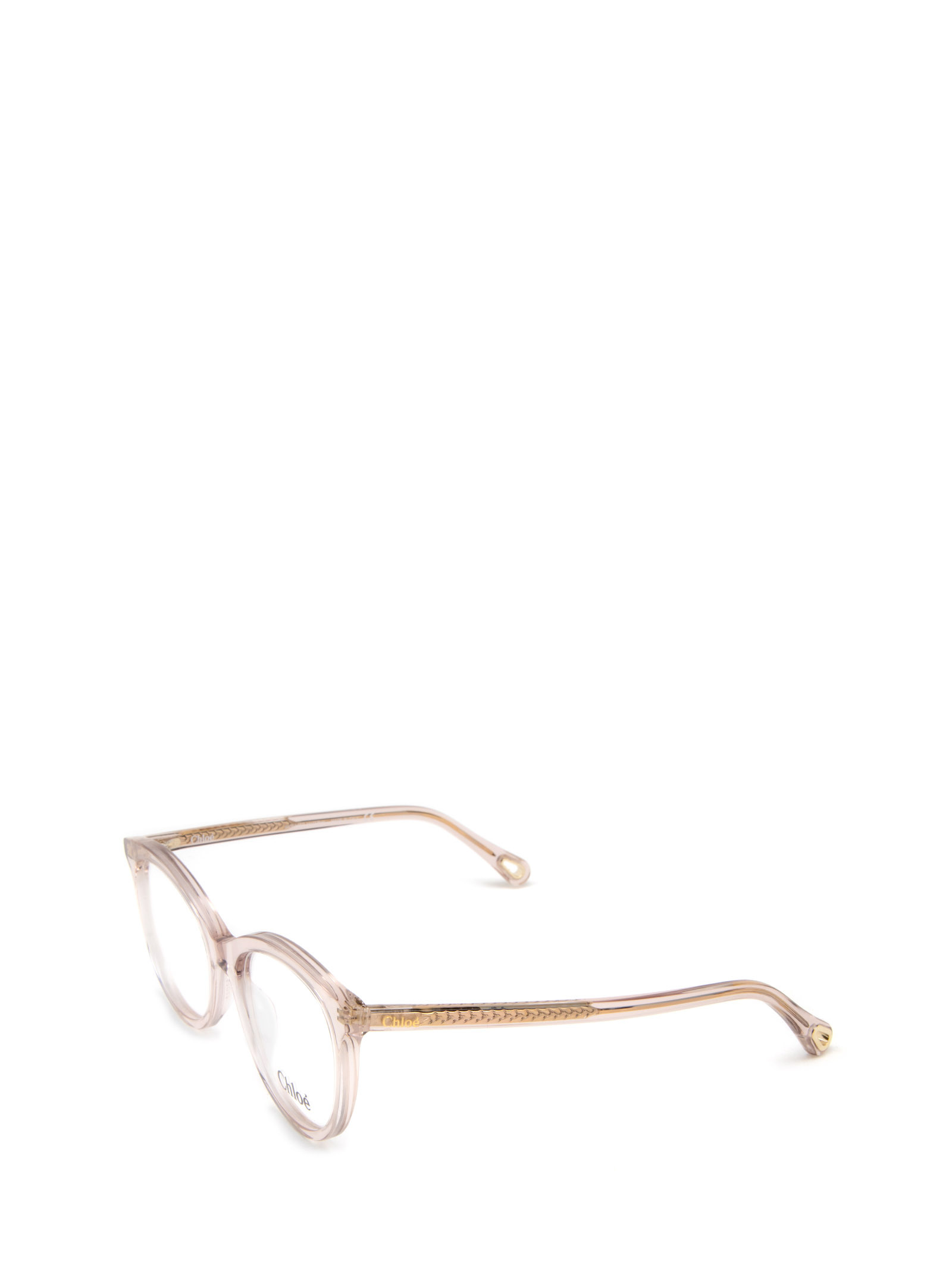 Chloé Round-frame Glasses In White